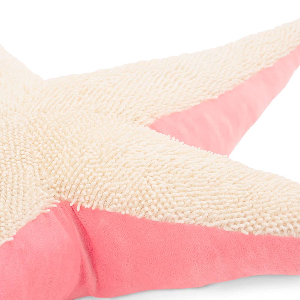 Peluche estrella de mar rosa - 80 cm - 0+
