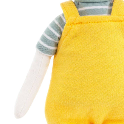 Peluche de algodón Nicky el Gato Cotti Motti - 29 cm - Desde el nacimiento