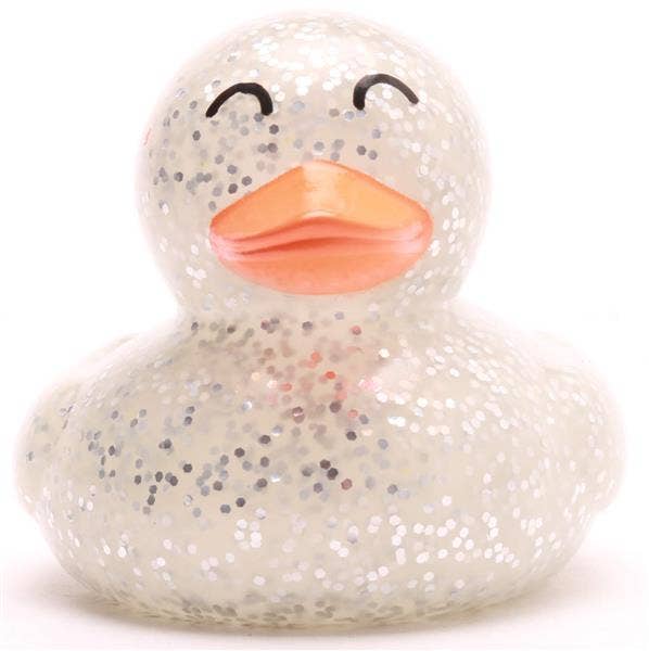 Glittereend - Zilver