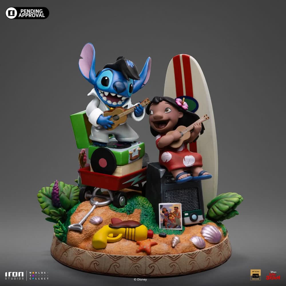Lilo and Stitch Deluxe Statue - Disney Classics - Art Scale 1/10 - Iron Studios