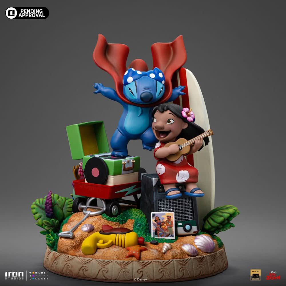 Lilo and Stitch Deluxe Statue - Disney Classics - Art Scale 1/10 - Iron Studios