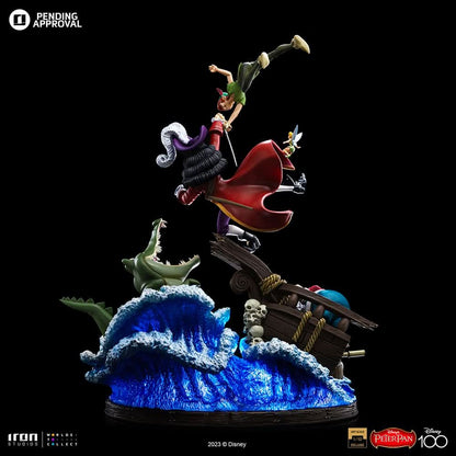 Statue Peter Pan vs Hook Deluxe - Disney 100th - Peter Pan - Art Scale 1/10 - Disney Classics
