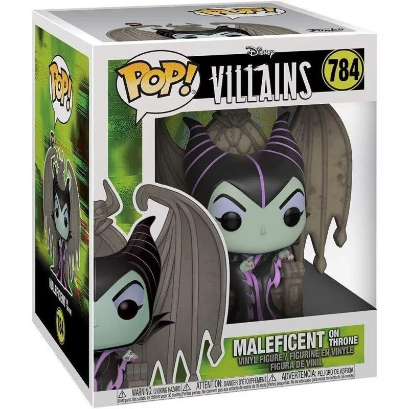 Pop! Deluxe Maleficent op troon