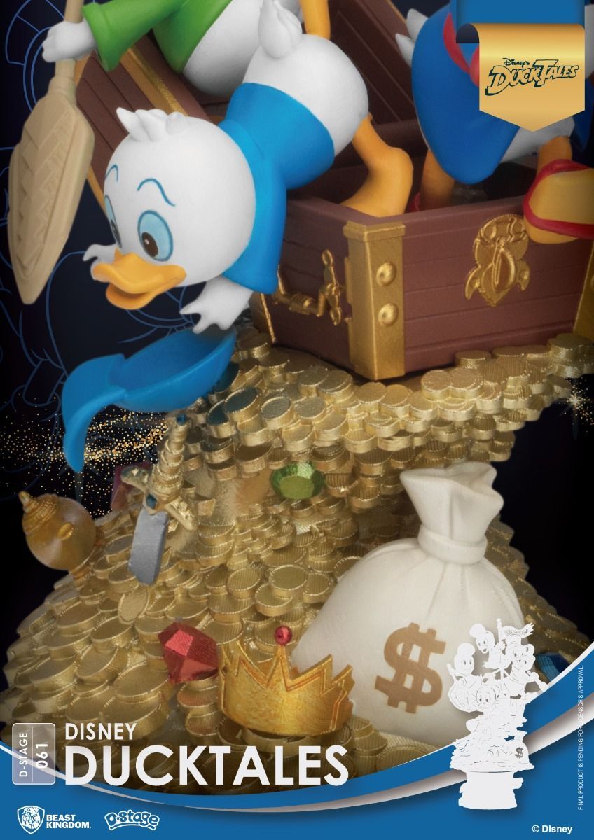 Diorama de DuckTales en el escenario D