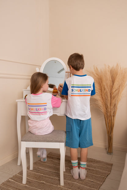 Schulkind blau T-Shirts