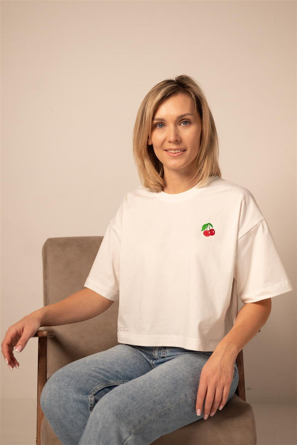 Cherry Crop TShirt