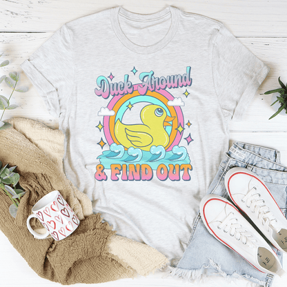 T-shirt Canard “Duck Around & Find Out”