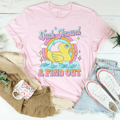 T-shirt Canard “Duck Around & Find Out”