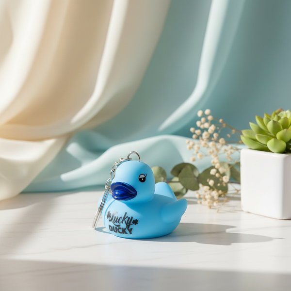 Portachiavi Lucky Ducky Blue Duck