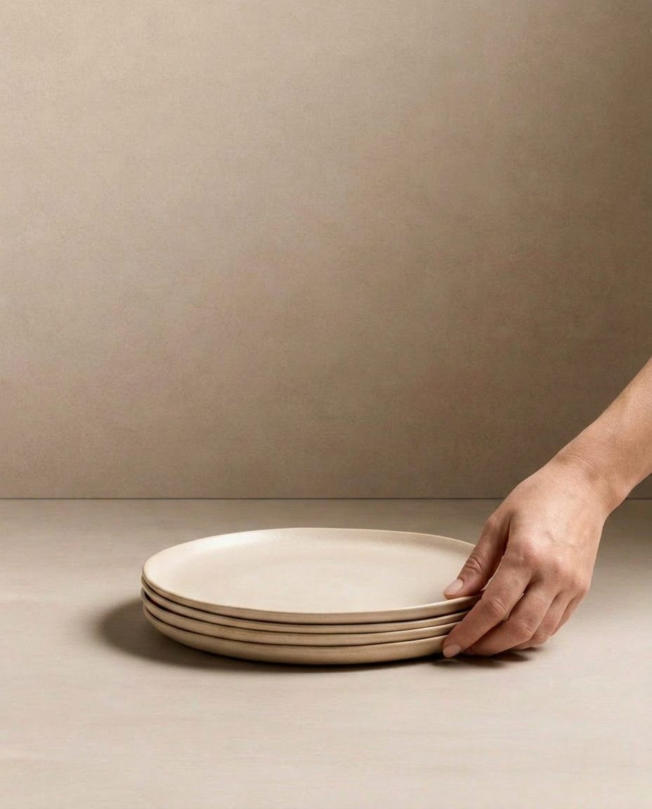 Dune Stoneware Salad Plate 22cm