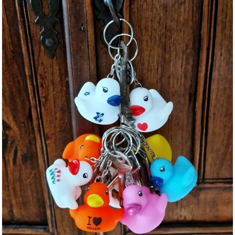 Llavero de pato I ❤️ Holanda