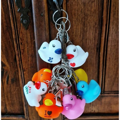 Llavero de pato I ❤️ Holanda