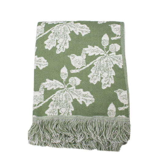 Cubierta de plástico reciclado RPET Woodland Acorn Green