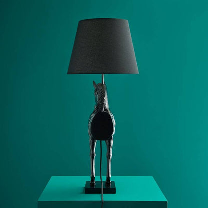 Lampe de table Cheval Wendy, Noir