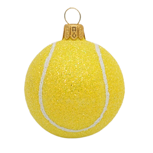 Pelota de tenis navideña