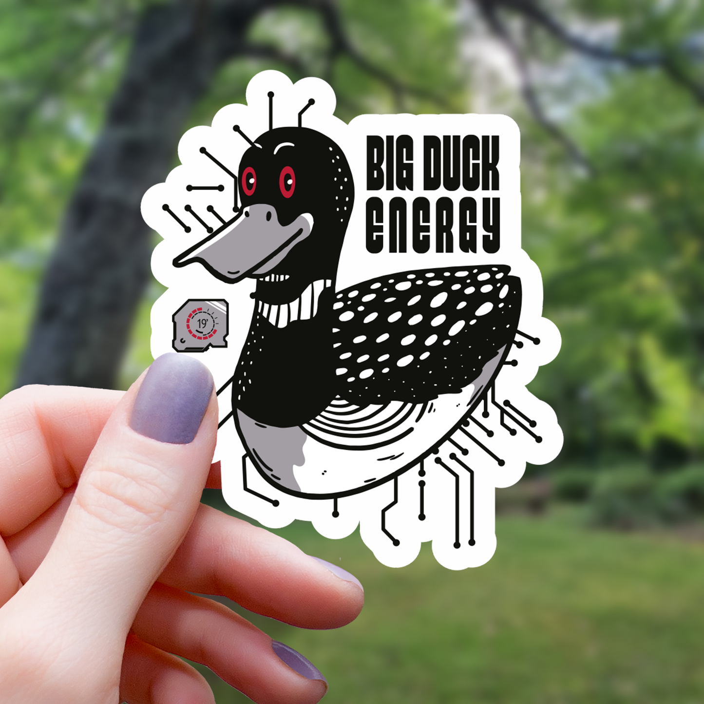 Duck Sticker "Big Duck Energy"