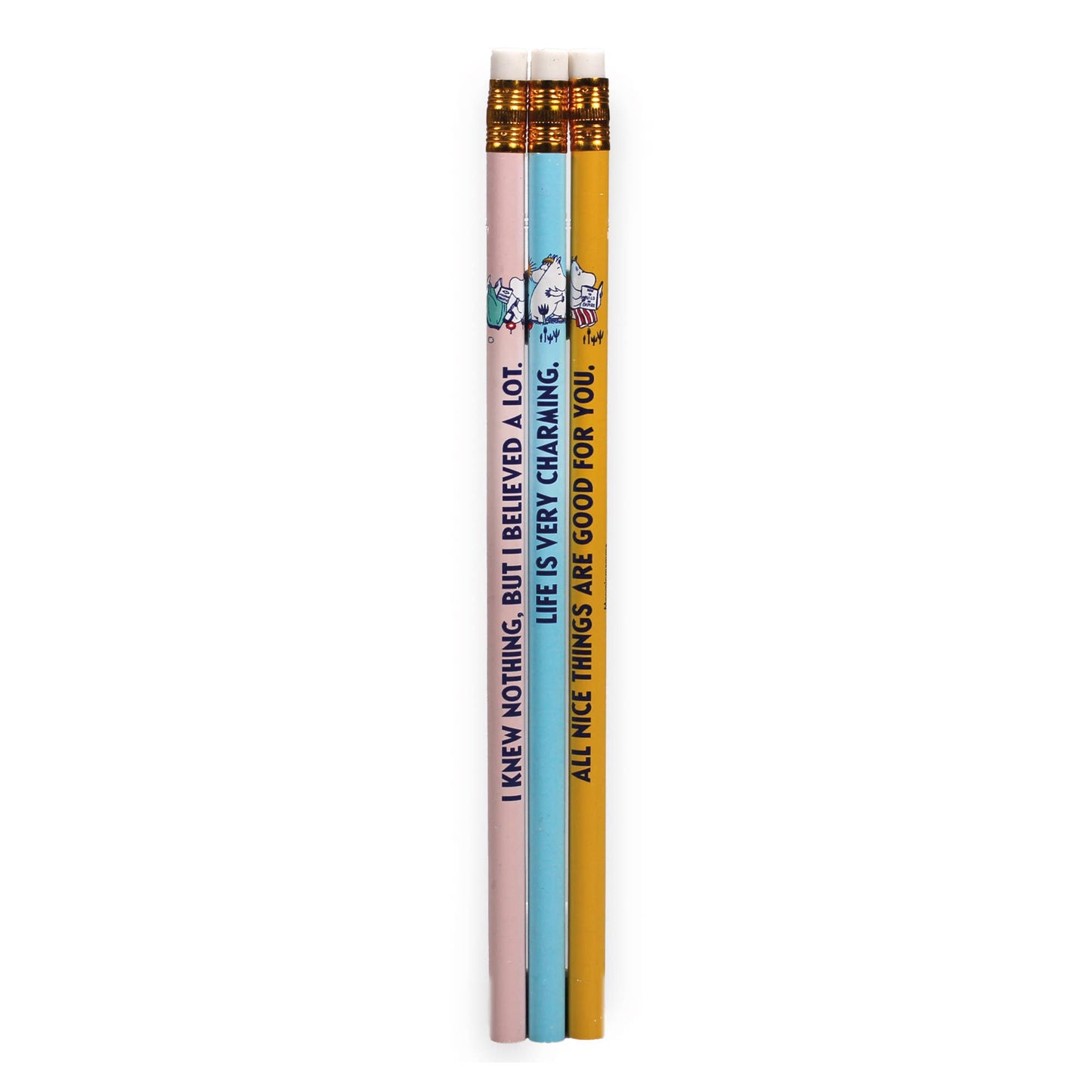 Set de 3 crayons Moomin