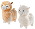 Peluche Lama em pé (2 cores possíveis) - 18 cm