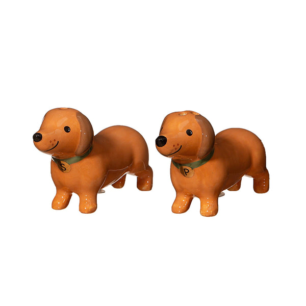 Salt and Pepper Dachshunds