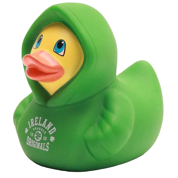 Sudadera con capucha de pato Irlanda - Verde