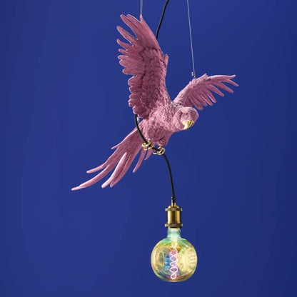 Lámpara de techo Pink Parrot