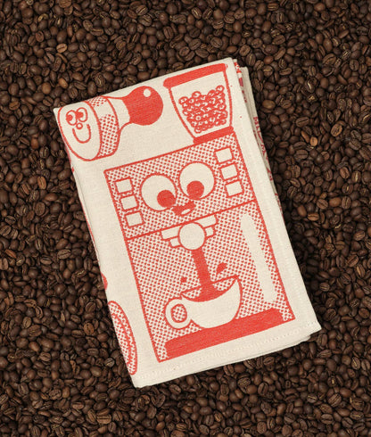 Torchon "Coffee Time"