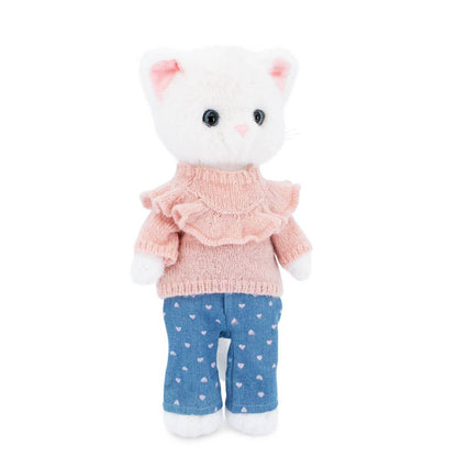 Poupée en peluche Lucky Kitty : Sweet Denim - 38 cm - 3+