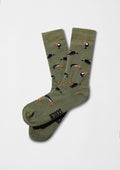 Chaussettes BeToucan Vert Kaki