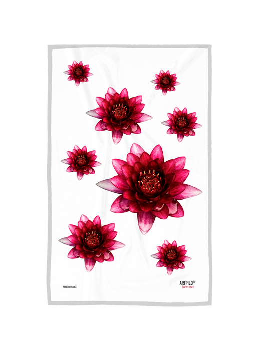 Lotus dish towel