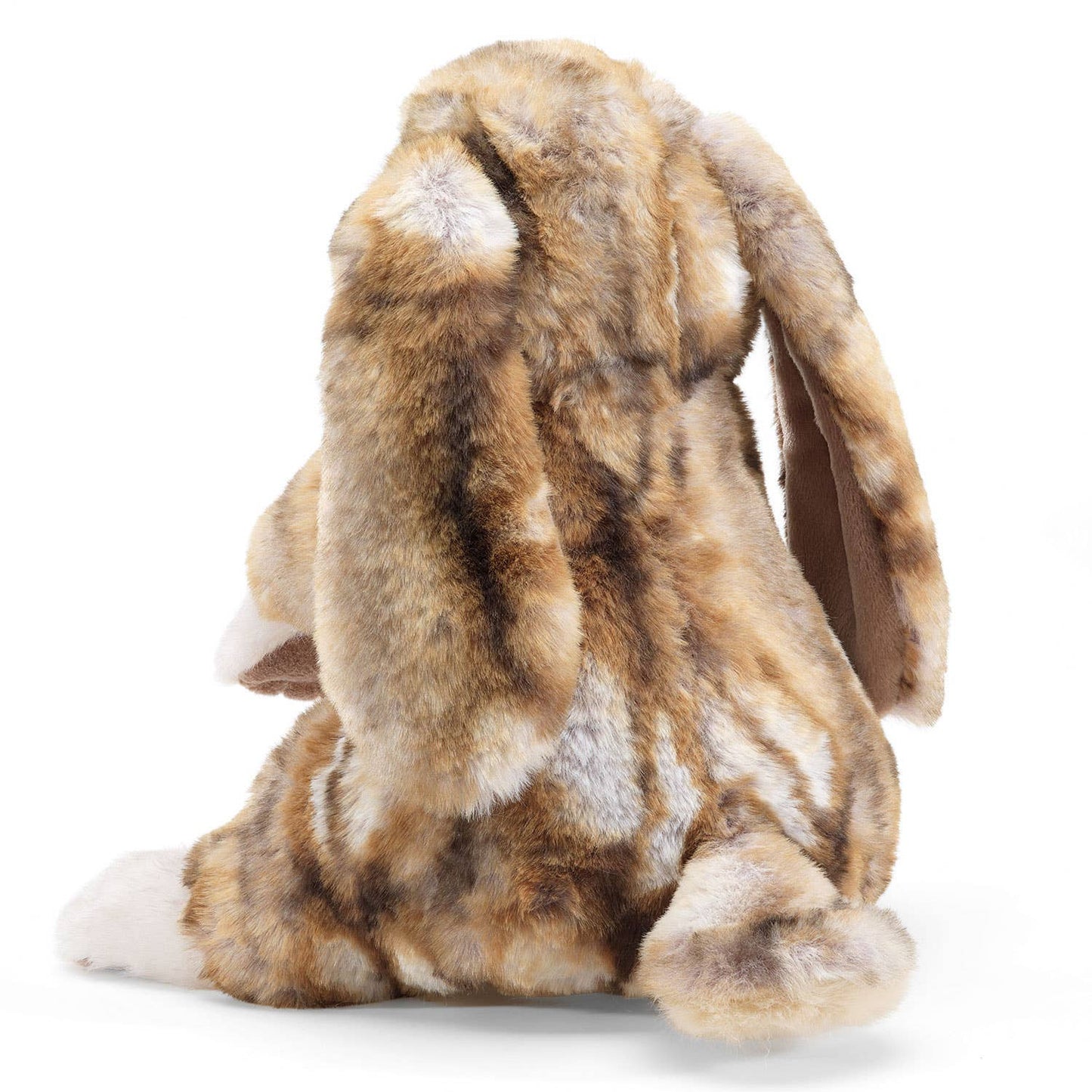 Marionnette à main Lapin soyeux et lapin/Silky Bunny Rabbit 3216 Folkmanis réaliste