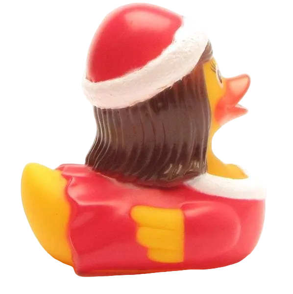 El patito de goma de Papá Noel - patito de goma