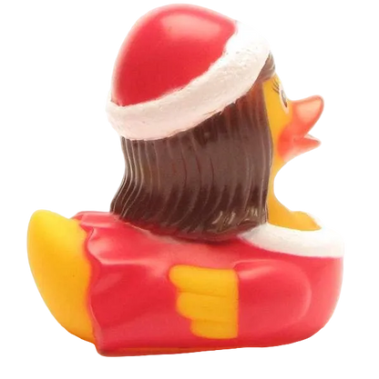 El patito de goma de Papá Noel - patito de goma