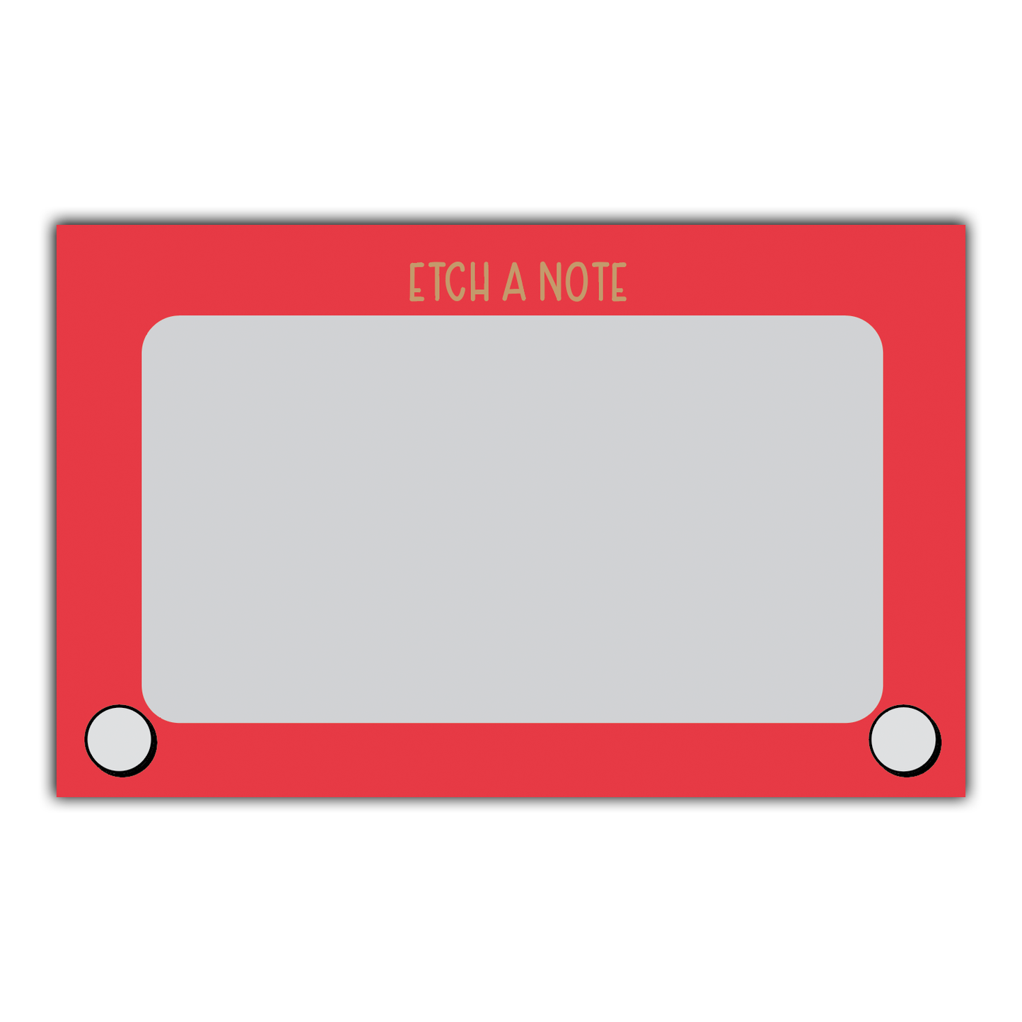 Mini Notecard Set of 60 - Etch a Note