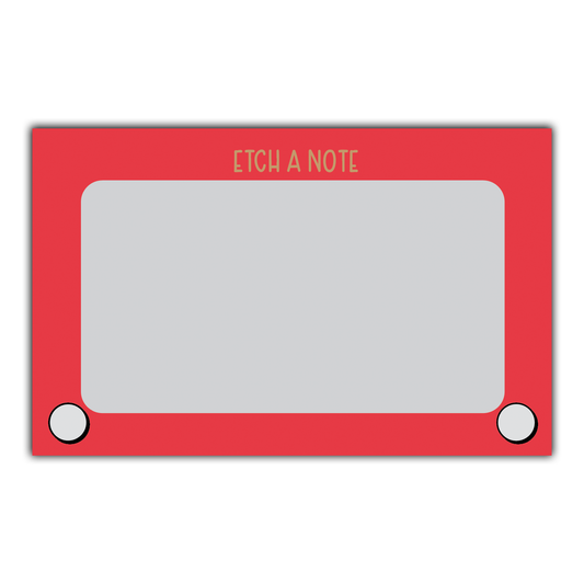 Juego de 60 minitarjetas de notas: Etch a Note