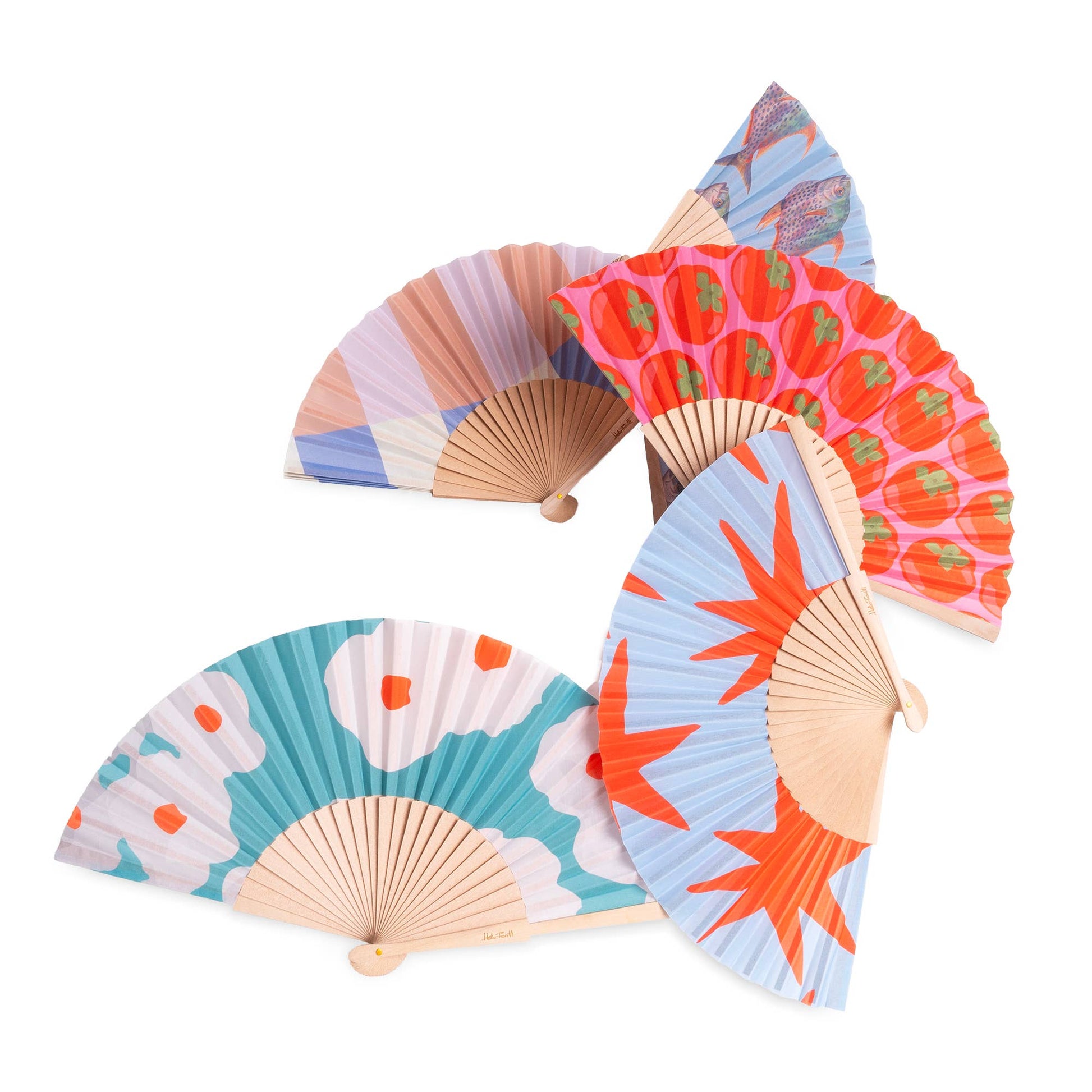 Ventilateur Vert Floral Helio Ferretti Vue 5