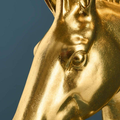 Lampada da terra Amadeus Horse, oro