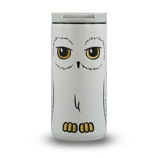 Taza de viaje metálica (350 ml) - Harry Potter (Hedwig)