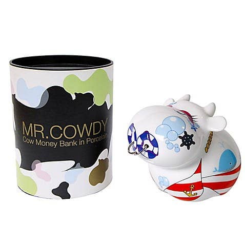 Tirelire Miss Bikini Cow en porcelaine – vue 2