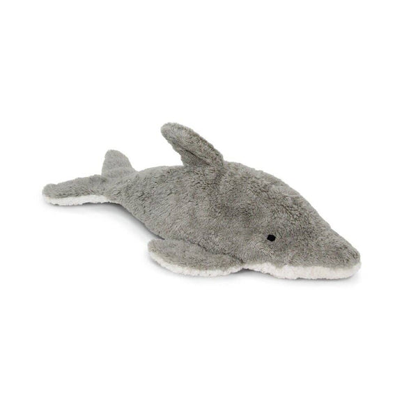 Pequeño delfín de peluche