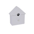 Clock - Cuckoo Wall Clock - Lilac - 24x27x9cm