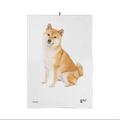 Toalha de chá Shiba