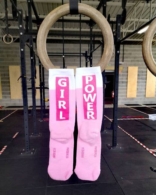 Calzini Girl Power - Rosa
