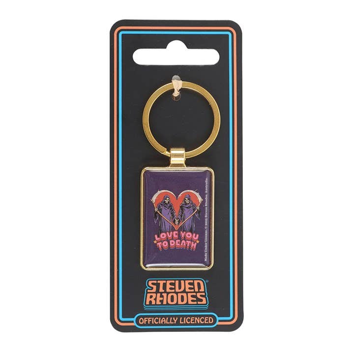 Porta-chaves "Love You To Death" de Steven Rhodes