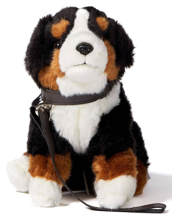 Jouet en peluche pour chiot bouvier bernois avec laisse Uni Toys