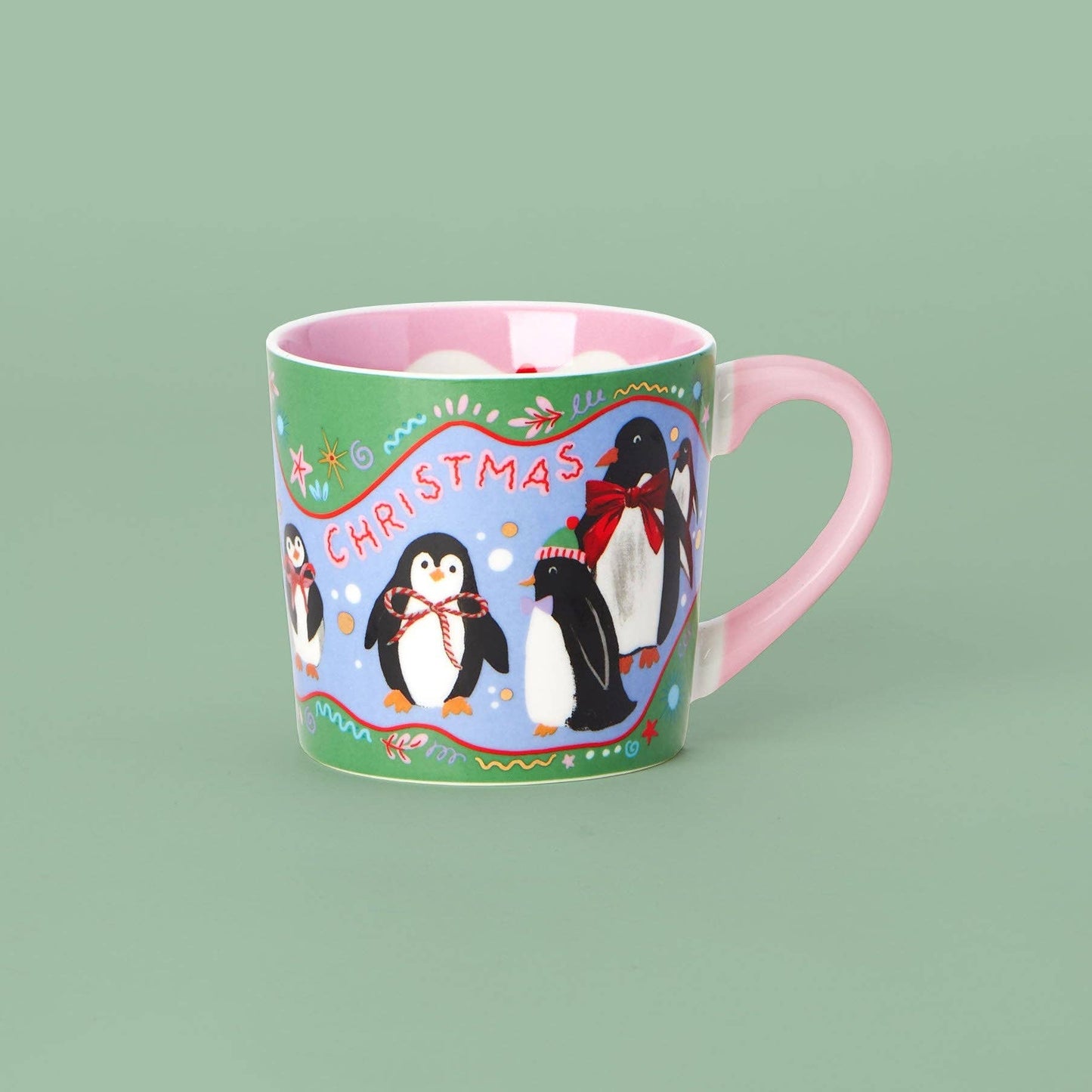 Mug Pingouins de Noël