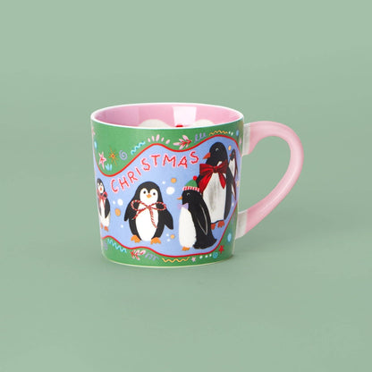 Mug Pingouins de Noël
