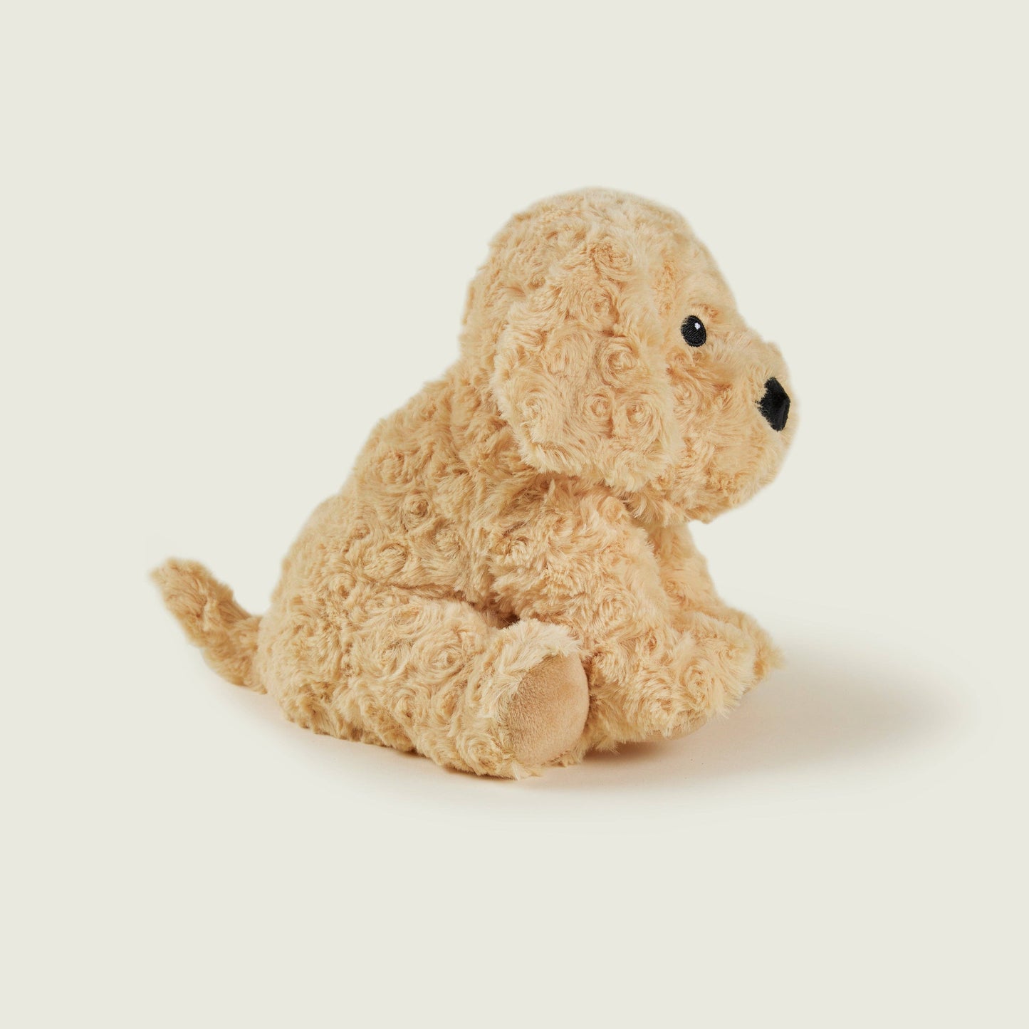Bolsa de agua caliente de peluche de perro rizado Warmies