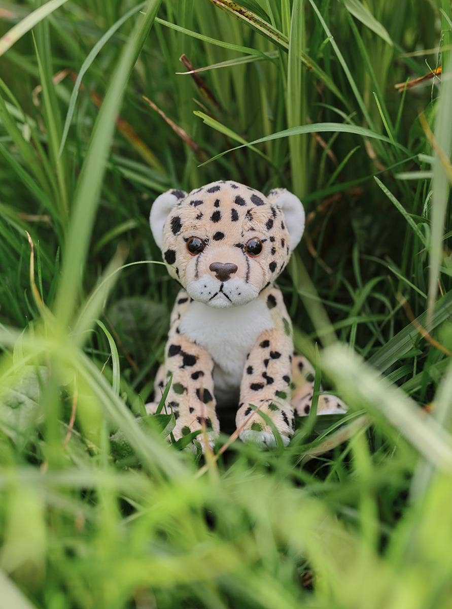 Peluche de cachorro de leopardo