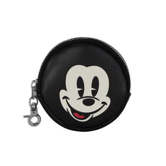 Mickey Mouse Cookie Face Wallet, Black