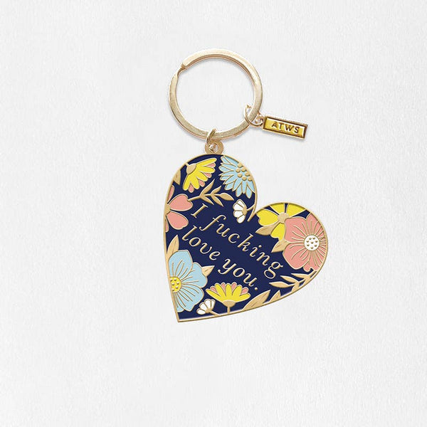 Porte-clés Amour Vache « I fucking love you »